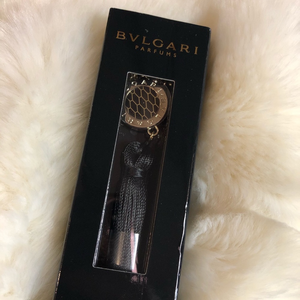 BVLGARI Perfumable Pompom Bag Charm / Keychain